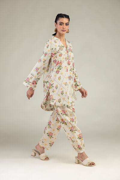 Printed | Cambric | Floral Cambric Shalwar  | USD 30.00