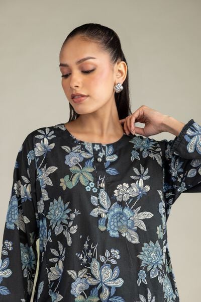 Printed | Cambric | Floral Longline Kurta | USD 35.00