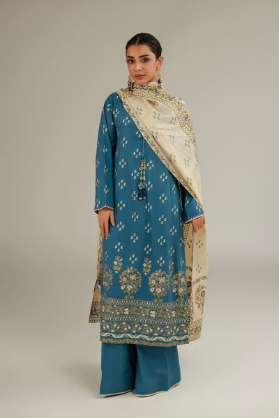Raw Silk | 3 Piece Co-ord Set | USD 57.50
