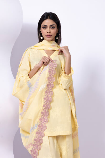 Embroidered | Slub lawn | Dupatta | USD 28.00