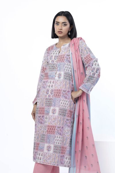 Printed | Cotton | Fabrics 3 Piece | USD 30.00