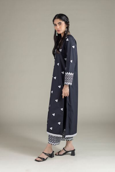 Embroidered | Raw Silk | Pants | USD 20.00