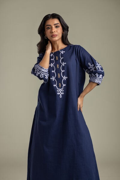 Embroidered | Heavy Textured Cotton | Kurta | USD 60.00