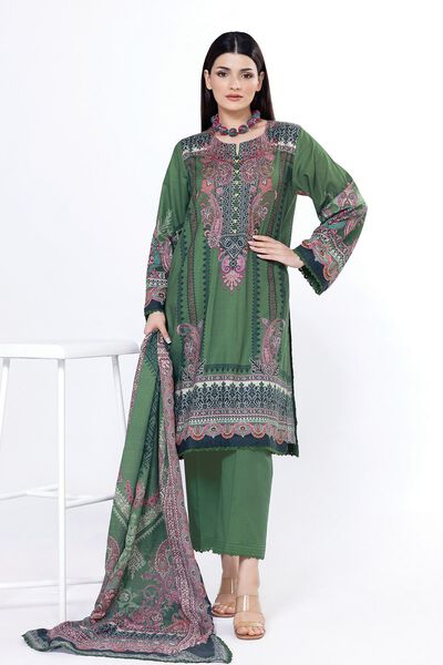 Printed | Dobby | Fabrics 3 Piece | USD 22.50
