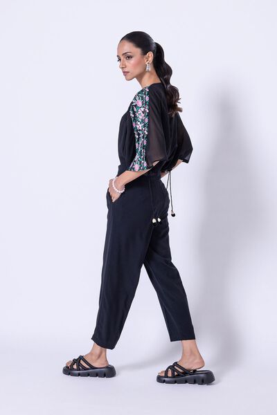 Dyed | Heavy Georgette | Trousers | USD 7.50
