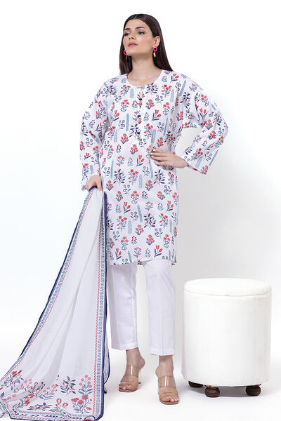 Printed | Lawn | Fabrics 2 Piece | Top and Dupatta | USD 9.00