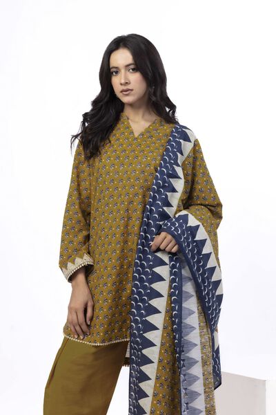 Embroidered | Light Khaddar | Tailored 3 Piece | USD 45.00