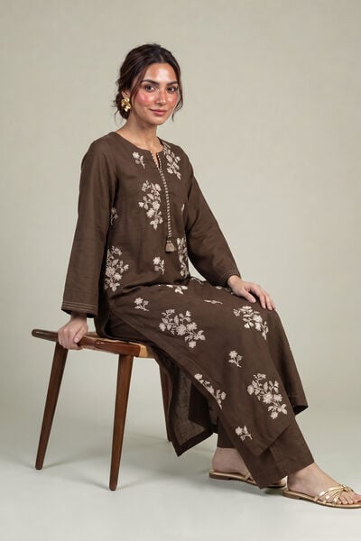 Embroidered | Light Khaddar | Tailored 2 Piece | USD 60.00
