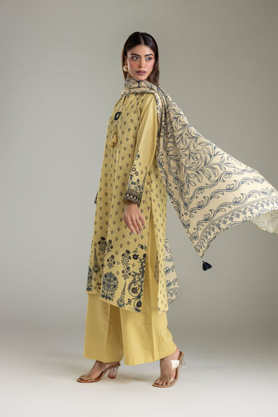Printed | Light Khaddar | 3 Piece Tailored | USD 65.00