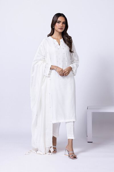 Embroidered | Raw Silk | Kurta | USD 24.00