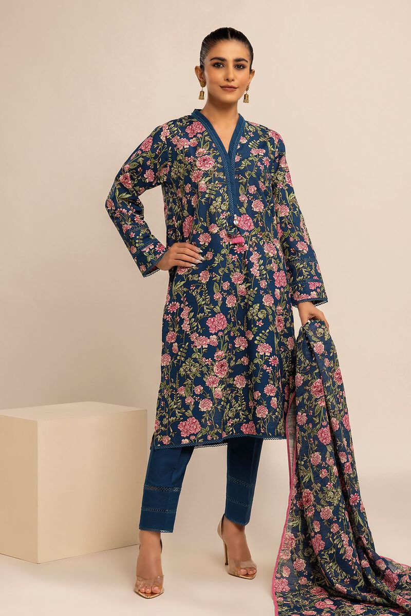Printed | Khaddar | Fabrics 3 Piece | null