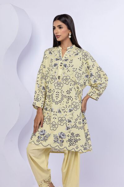 Printed | Crosshatch Poplin | Kurta | USD 25.00