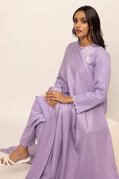 Shawl, PURPLE, hi-res