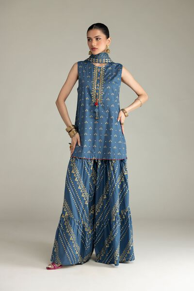 Embroidered | Cambric | Cambric Co-ords Set | USD 30.00