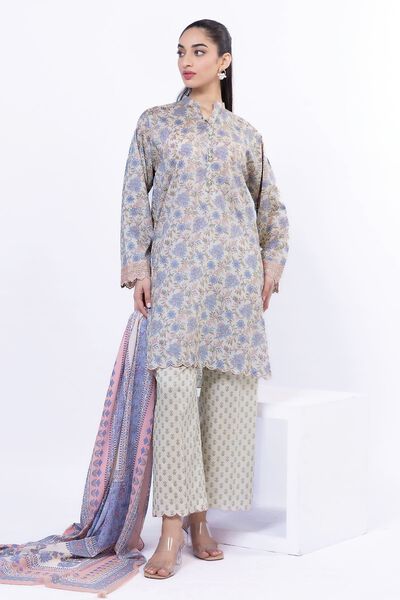 Embroidered | Lawn | Fabrics 3 Piece | USD 40.00