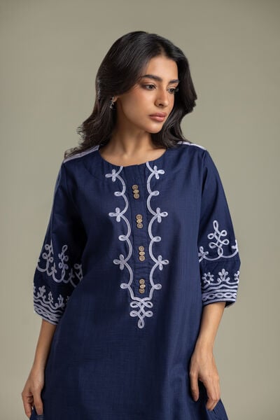 Embroidered | Heavy Textured Cotton | Kurta | USD 60.00
