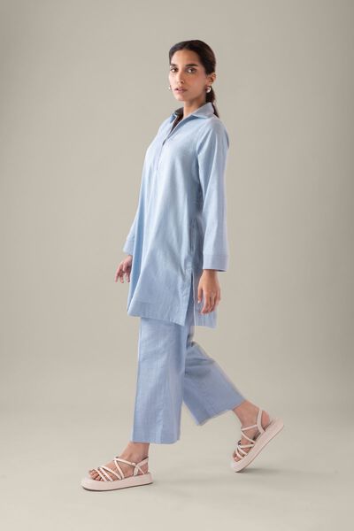 Dyed | Heavy Textured Cotton | Pants | USD 20.00