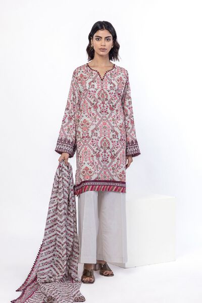 Embroidered | Lawn | Fabrics 3 Piece | USD 35.00