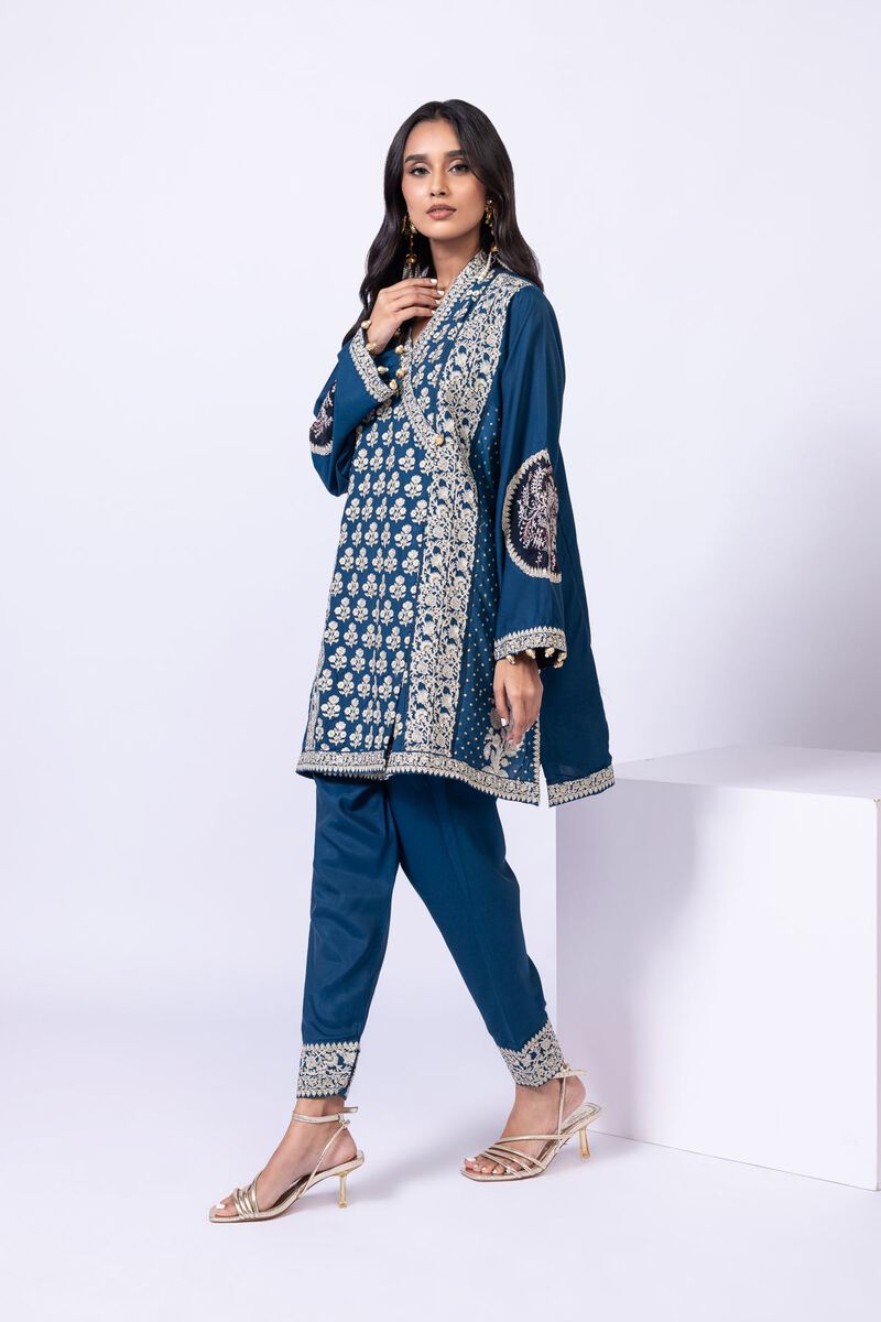Embroidered | Viscose Oak Silk | Shalwar | null