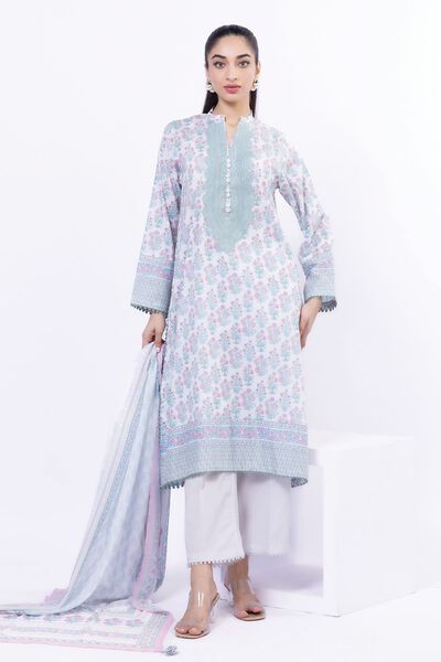 Embroidered | Lawn | Fabrics 3 Piece | USD 40.00