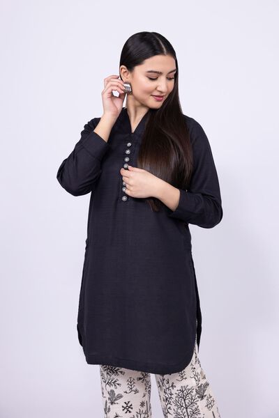 Dyed | Khaddar | Kurta | USD 9.00