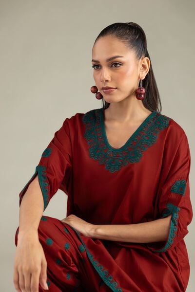 Embroidered | Cambric | Solid Cambric Kurta | USD 40.00