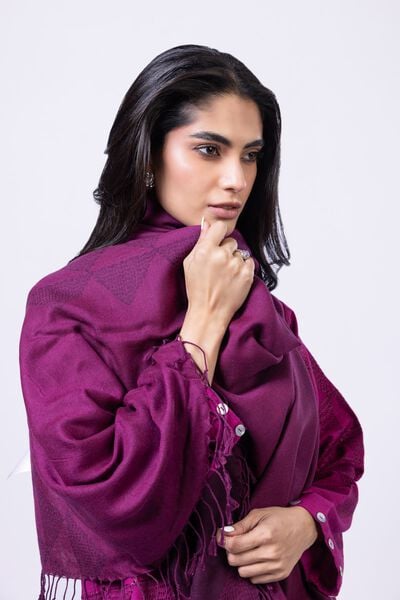 Dyed | Acrylic | Shawl | USD 18.00