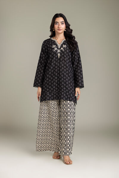 Embroidered | Light Khaddar | Fabrics 2 Piece | Top and Bottom | USD 30.00
