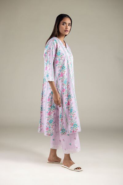 Embroidered | Textured Cotton | Pants | USD 7.50