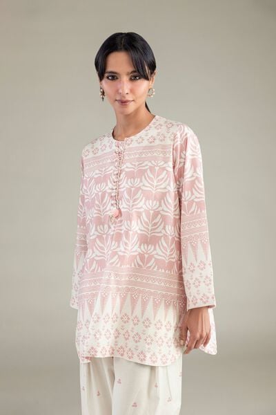 Cambric | Floral Pink Kurta | USD 35.00