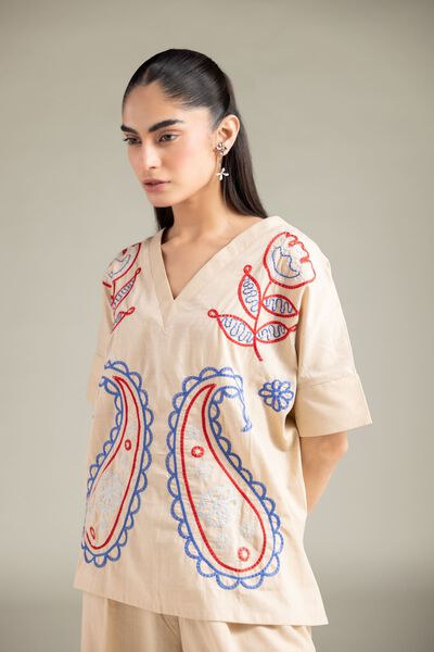 Textured Cotton | Shirt | USD 9.00