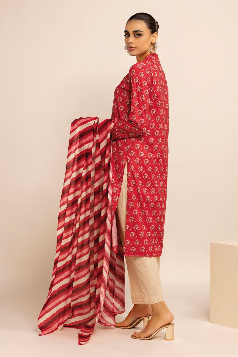Cambric | Printed | Fabrics 2 Piece | Top Dupatta | null