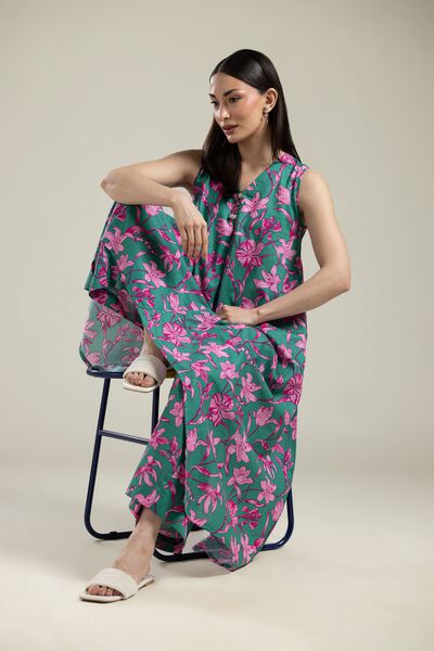 Printed | Cotton Dobby | Sleeveless Cotton Kurta | USD 30.00