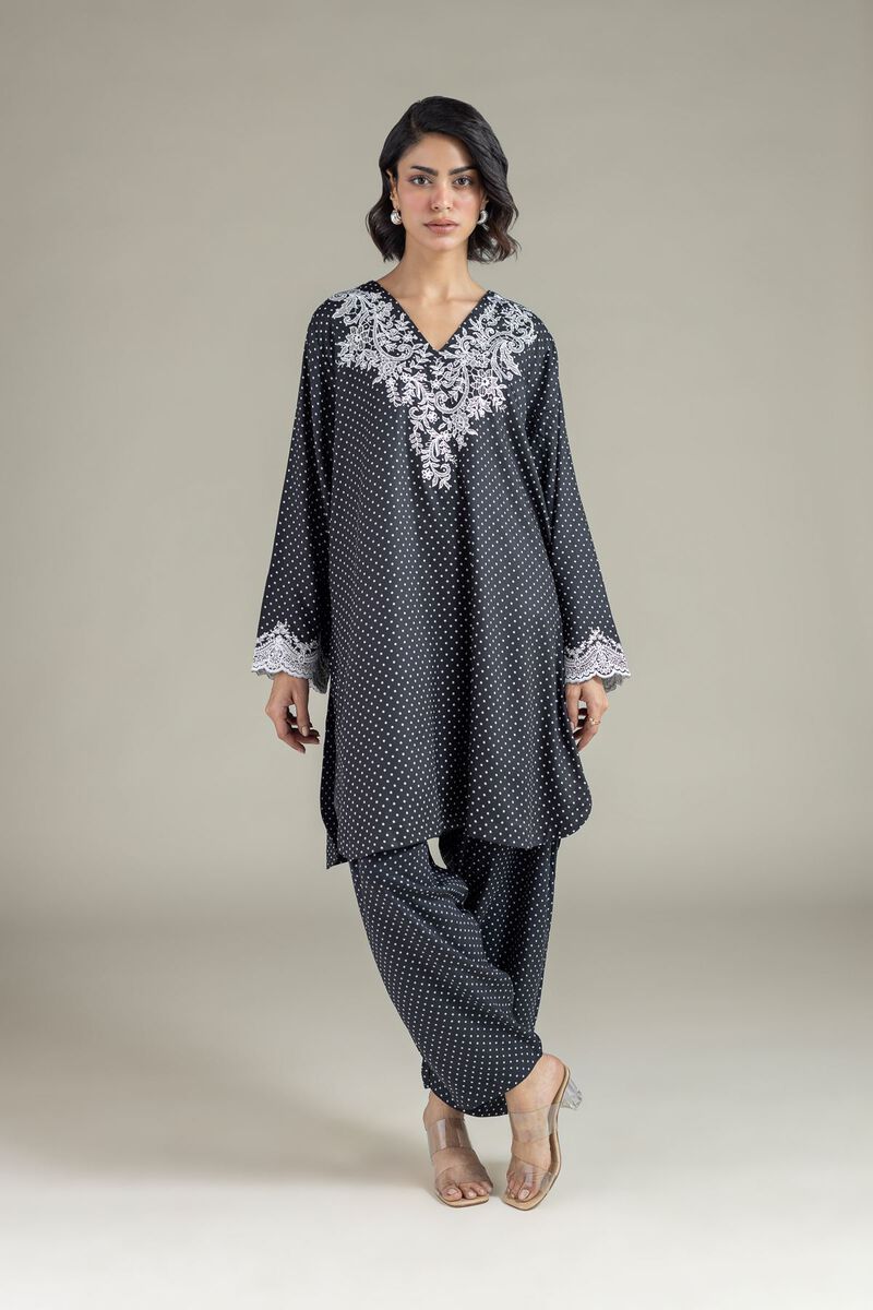 Printed | Marina | Polka Dot Shalwar  | USD 4.50