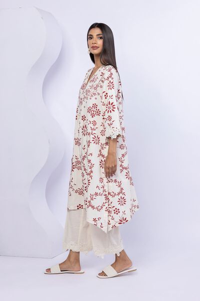 Embroidered | Crosshatch Poplin | Pants | USD 20.00