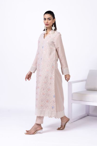 Embroidered | Cotton Reflex | Pants | USD 7.50