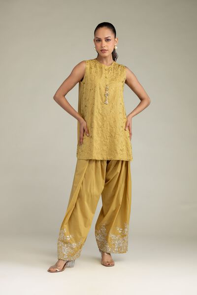 Embroidered | Cambric | Cambric Floral Shalwar  | USD 35.00