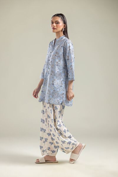 Printed | Cotton Dobby | Floral Cotton Shalwar | USD 30.00