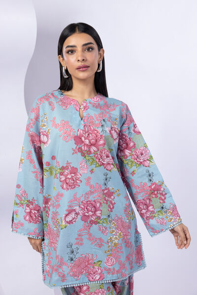 Printed | Cambric | Kurta | USD 12.50