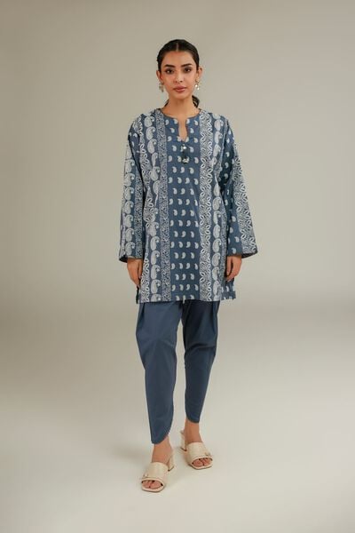 Cambric | Solid Blue Shalwar | USD 25.00