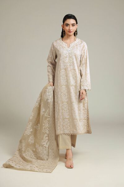 Embroidered | Cambric | Fabrics 3 Piece | USD 60.00