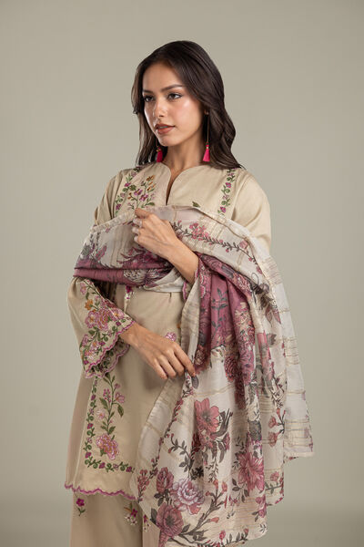 Embroidered | Polyester Silk | Dupatta | USD 30.00