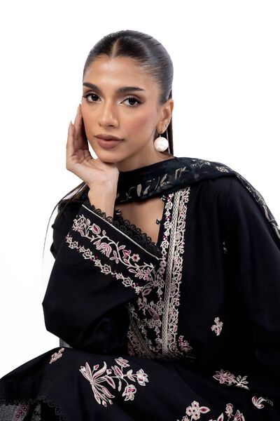 Embroidered | Cambric | Fabrics 3 Piece | USD 50.00