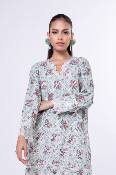 Embroidered | Viscose Oak Silk | Kurta | USD 24.00