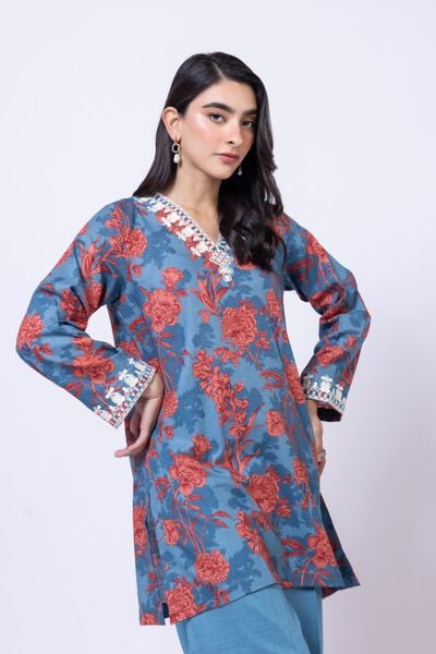 Embroidered | Heavy Textured Cotton | Kurta | USD 25.00