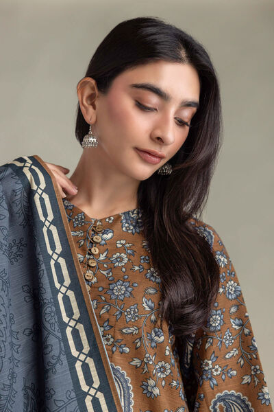 Printed | Light Khaddar | 3 Piece Tailored | USD 65.00