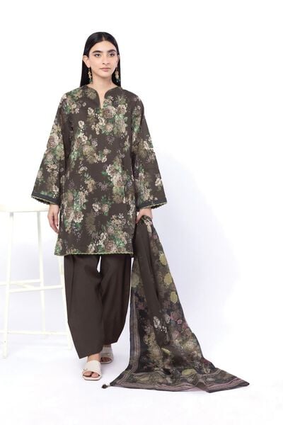 Printed | Jacquard | Fabrics 3 Piece | USD 13.50