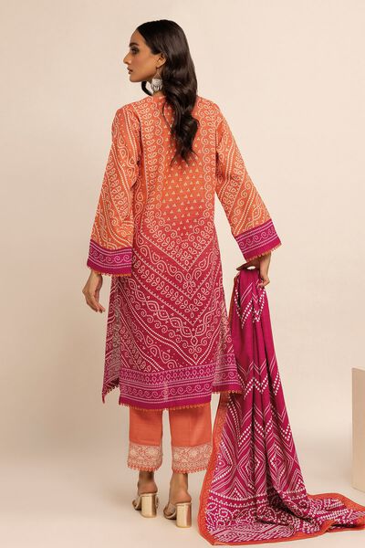 Fabrics 3 Piece Suit, ORANGE, hi-res