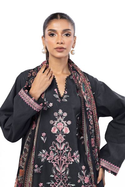 Embroidered | Cambric | Fabrics 3 Piece | USD 27.00