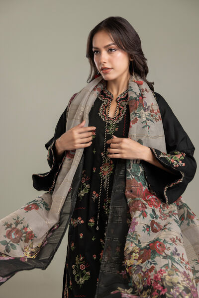 Embroidered | Polyester Silk | Dupatta | USD 30.00